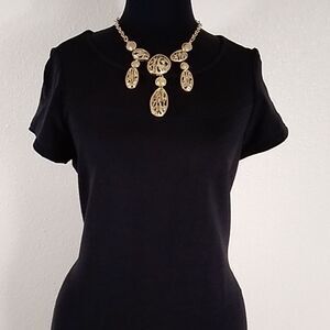 VINTAGE BYER STUDIO MADE IN U.S.A STRECH WOMEN DRESS SIZE 10